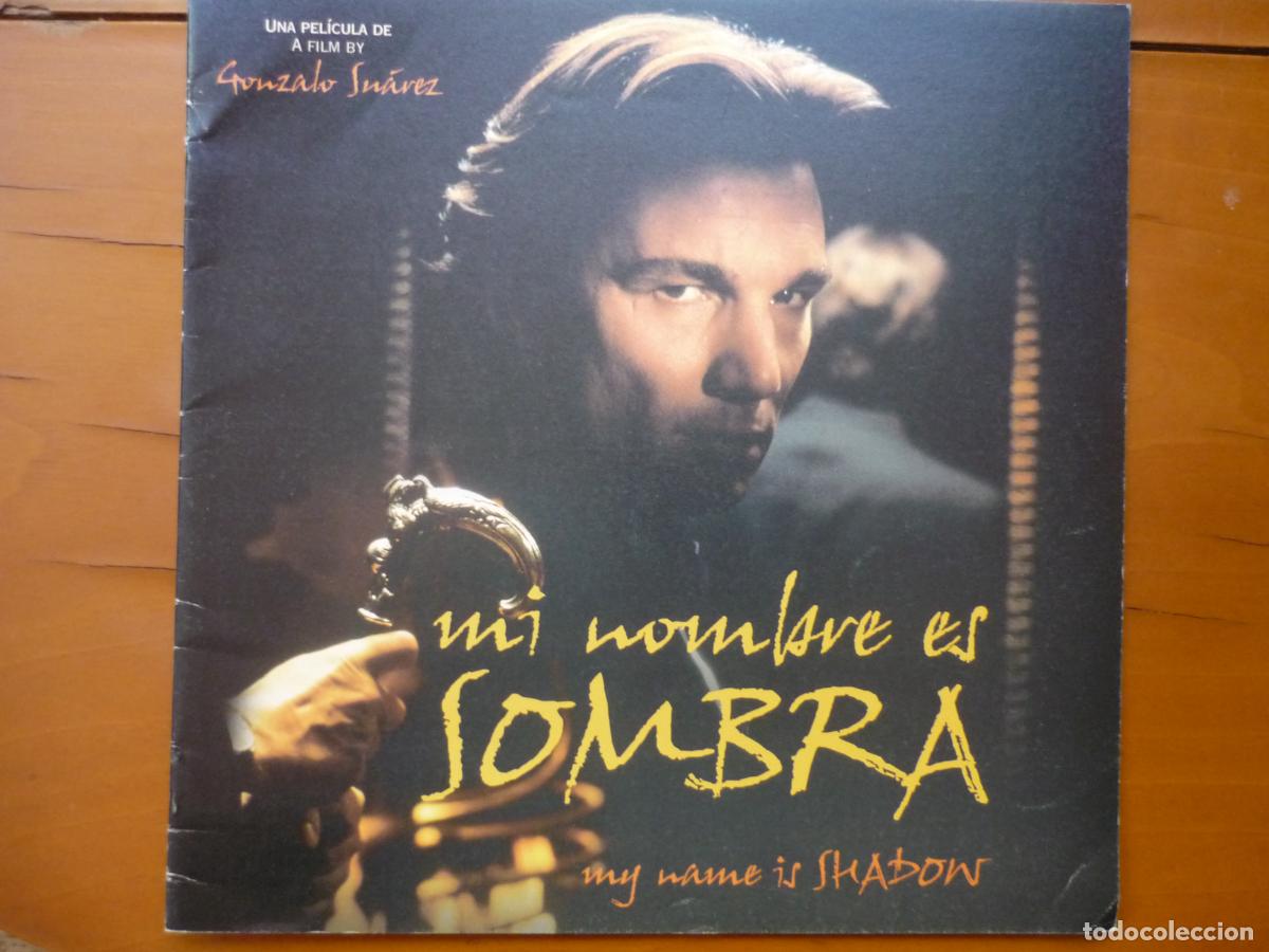 Cine: mi nombre es sombra - guia publicitaria original lujo - fran&ccedil;ios gendron gonzalo suarez