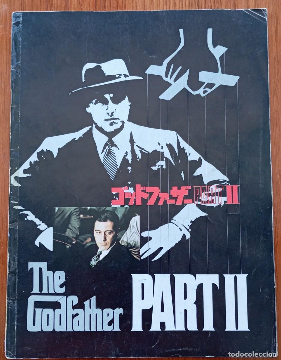 Cine: Gu&iacute;a lujo japonesa 1974 pressbook japon&eacute;s EL PADRINO 2. Francis Ford Coppola, Al Pacino. JAP&Oacute;N JAPAN