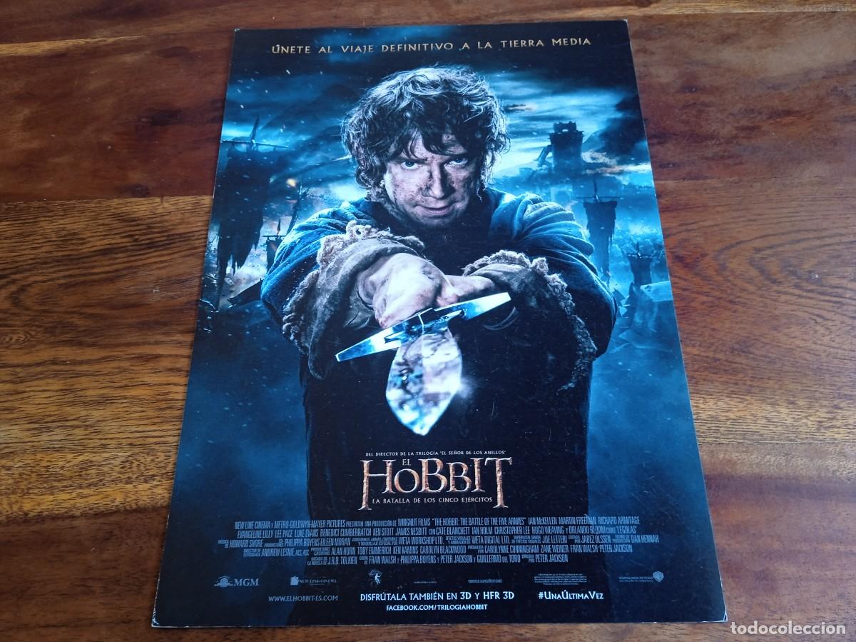 Cine: El Hobbit la batalla de los 5 ejercitos - Ian Mckellen, Peter Jackson - Guia original Warner 2014