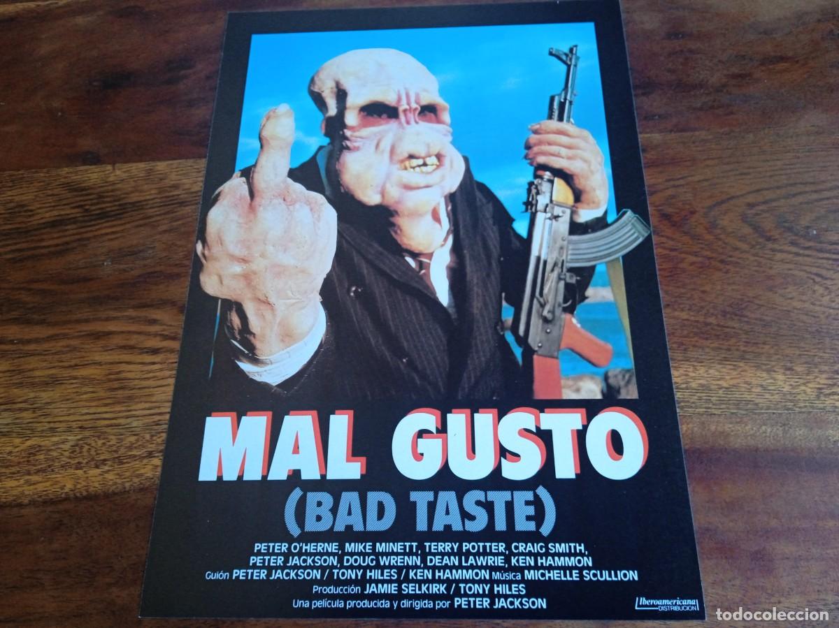Cine: Mal Gusto bad taste - Peter O'herne, Mike minett, Peter Jackson - Guia original Iberoamericana 1987