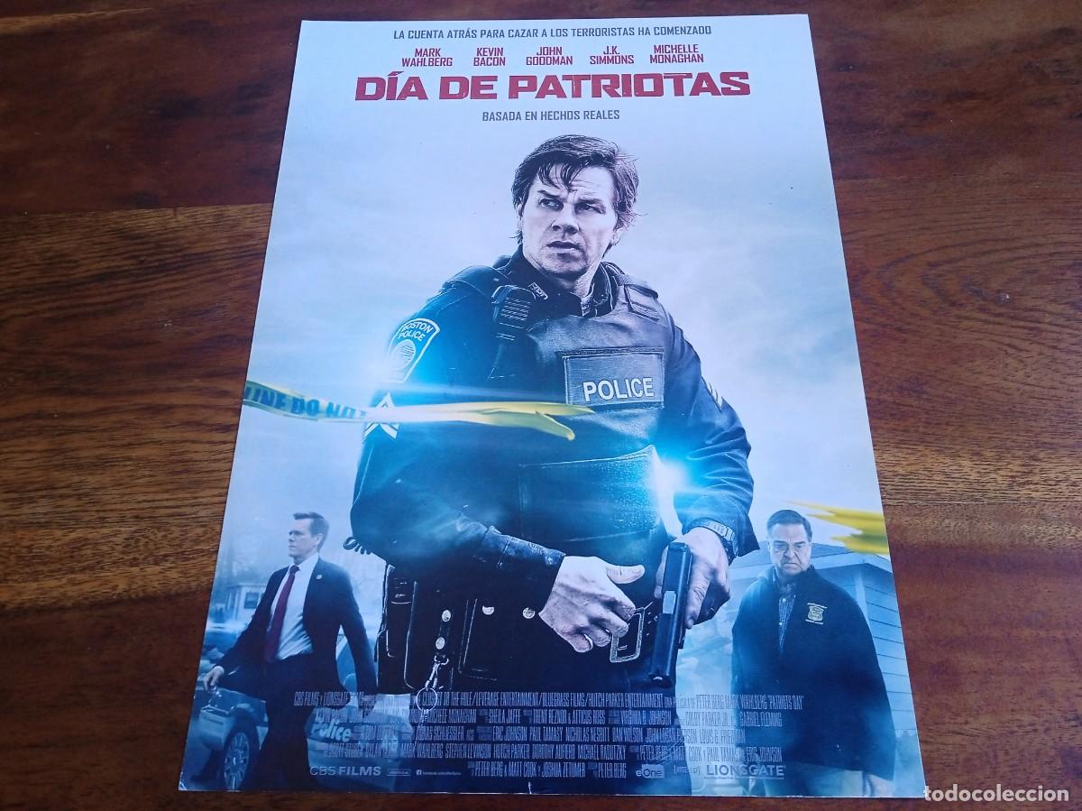 Cine: Dia de Patriotas - Mark Wahlberg, Kevin Bacon, John Goodman - Guia original Eone 2016