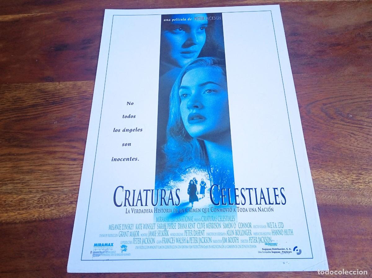 Cine: Criaturas celestiales - Kate Winslet, Melanie Linskey, Peter Jackson - Guia original Sogepaq 1994