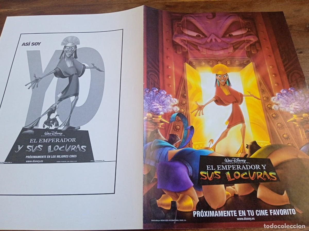 Cine: El emperador y sus locuras - Animacion - Dir. Mark Dindal - Guia original Disney 2000