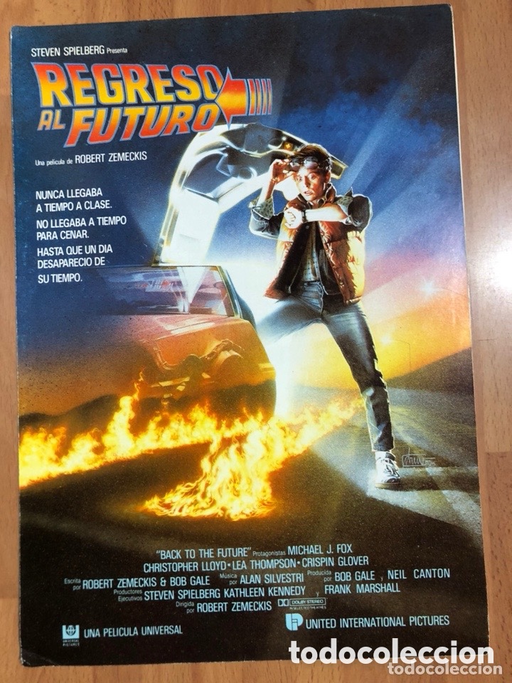 Cinema: GU&Iacute;A PUBLICITARIA. REGRESO AL FUTURO