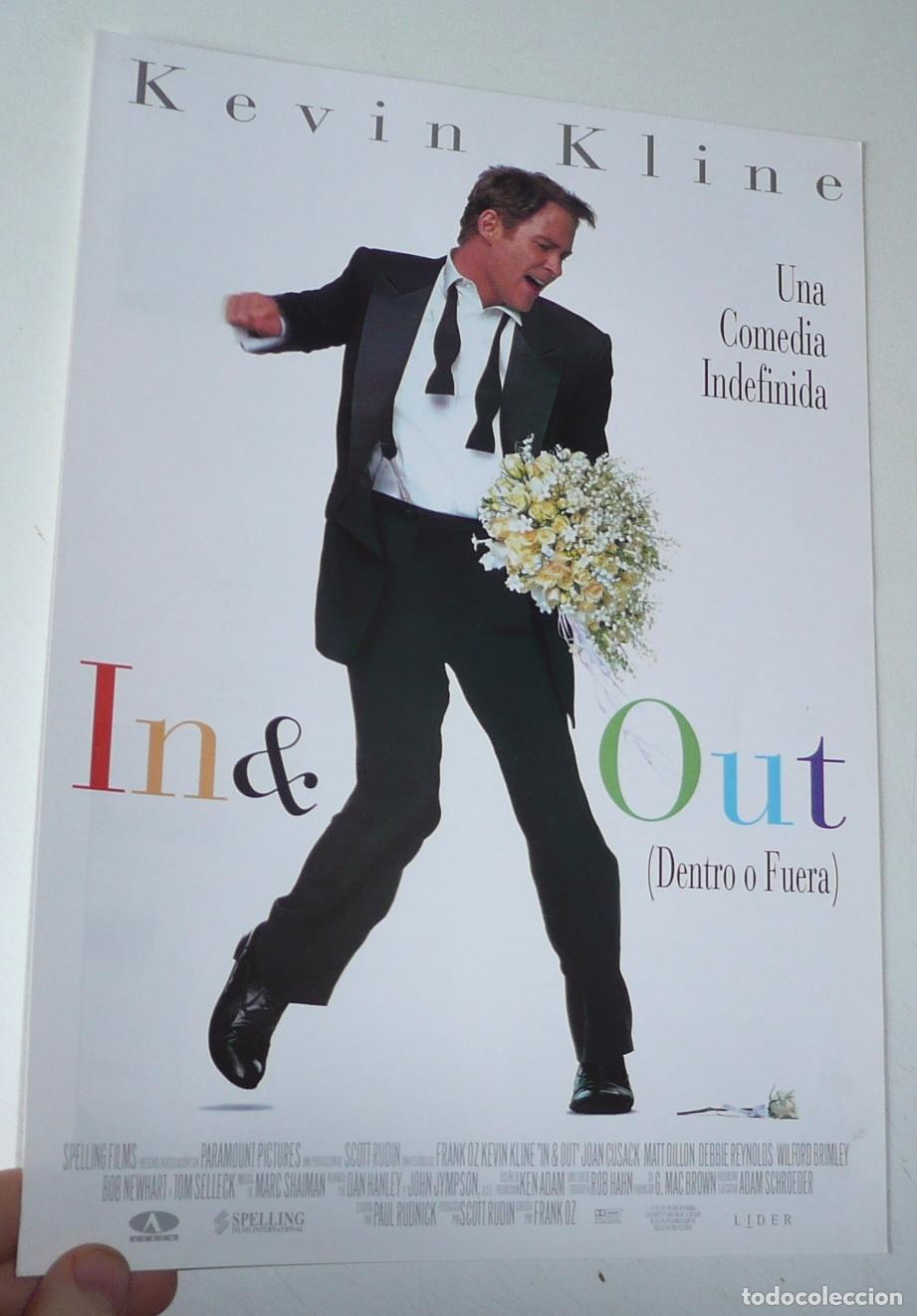 Kino: In & Out (Frank Oz, 1997) Gu&iacute;a de cine. Kevin Kline, Matt Dillon, Joan Cusack, Tom Selleck