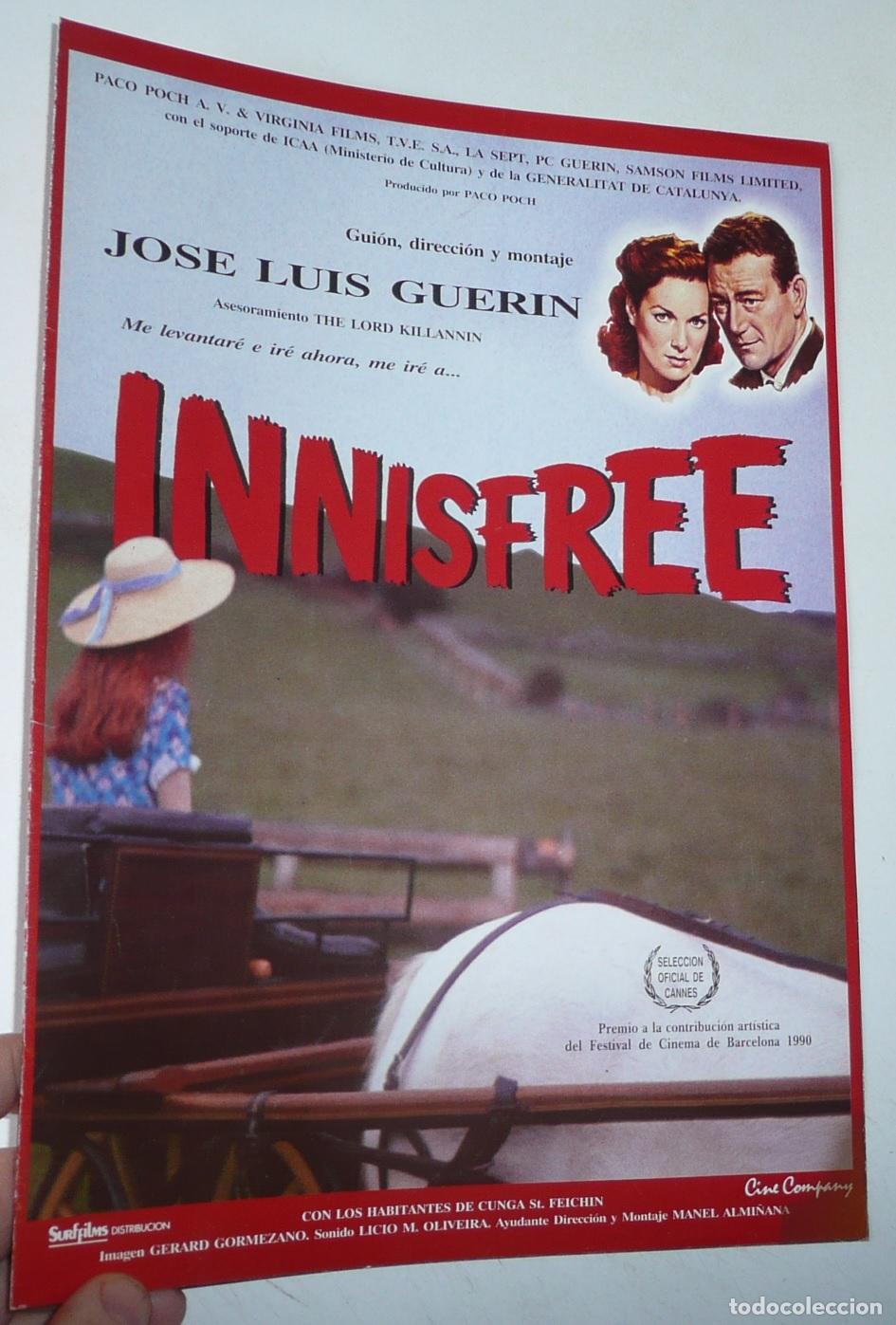 Kino: Innisfree (Jos&eacute; Luis Guer&iacute;n, 1990) Gu&iacute;a de cine. Documental sobre El hombre tranquilo (mancha)