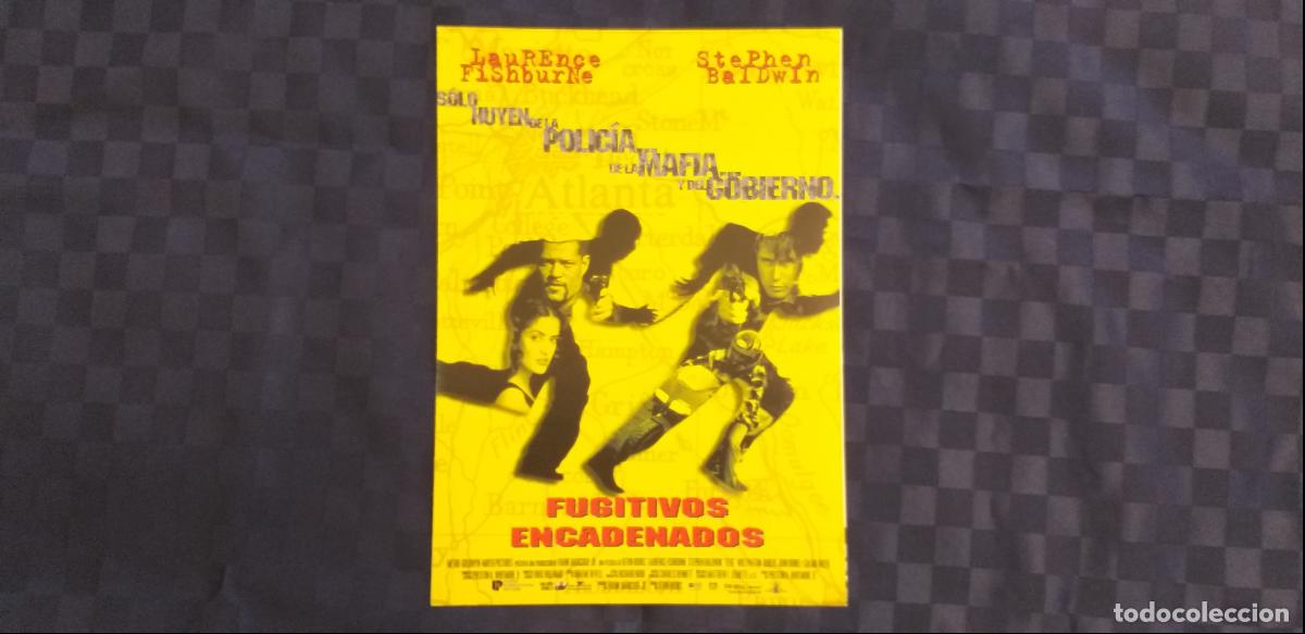 Cinema: GUIA doble: FUGITIVOS ENCADENADOS. CON: LAURENCE FISHBURNE, STEPHEN BALDWIN.
