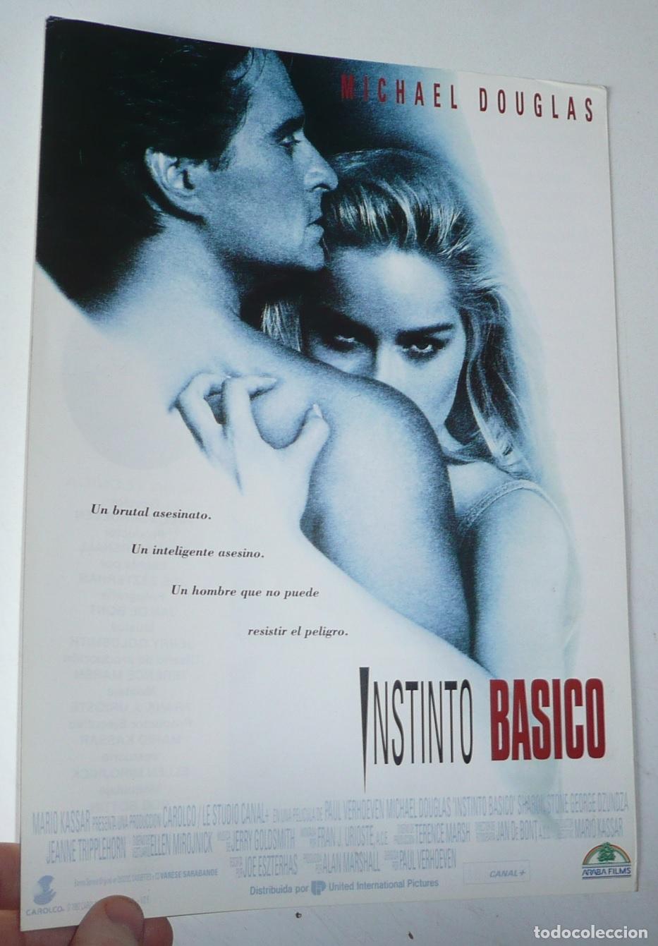 Cinema: Instinto b&aacute;sico (Paul Verhoeven, 1992) Gu&iacute;a de cine. Michael Douglas, Sharon Stone