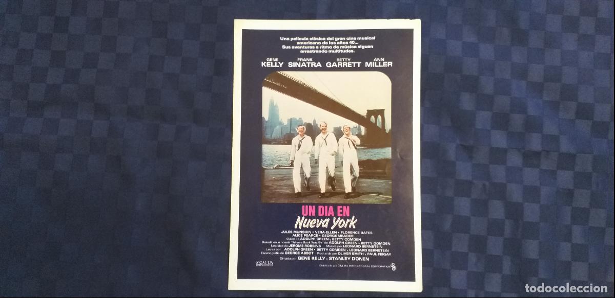 Cinema: GUIA DOBLE: UN D&Iacute;A EN NUEVA YORK. Con Gene Kelly y Frank Sinatra