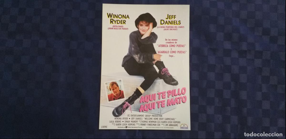 Cinema: GUIA SIMPLE: Aqui te pillo aqui te mato. Con: Winona Rider y Jeef Daniels