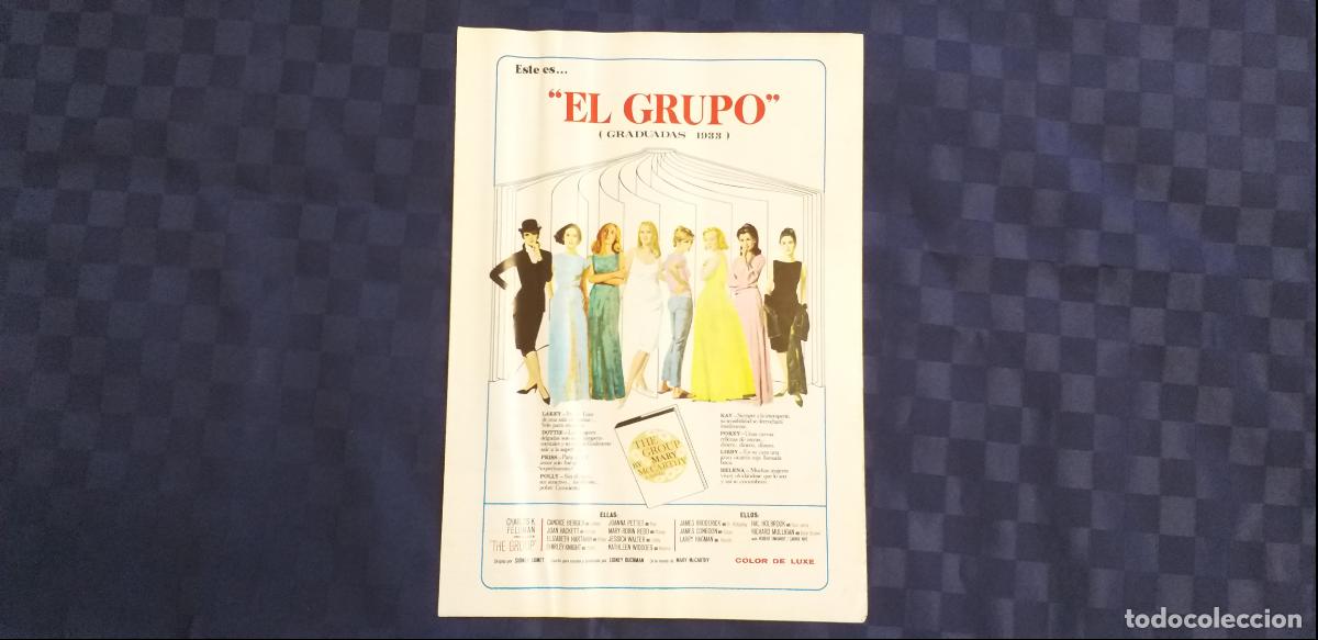 Cinema: Guia doble: EL GRUPO (GRADUADAS DE 1933)