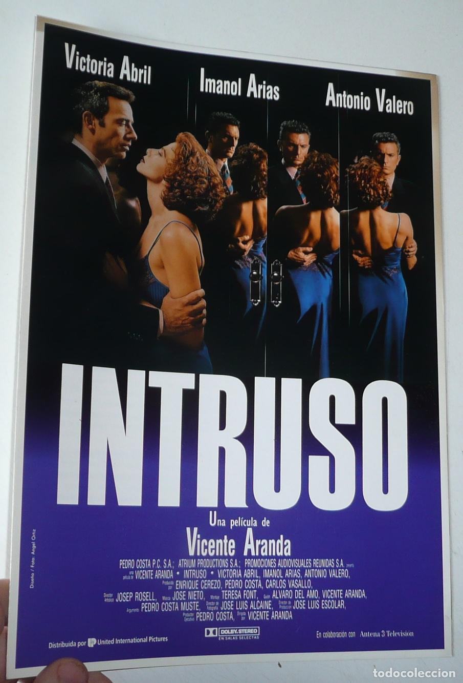Cinema: Intruso (Vicente Aranda, 1993) Gu&iacute;a de cine. Victoria Abril, Imanol Arias, Antonio Valero