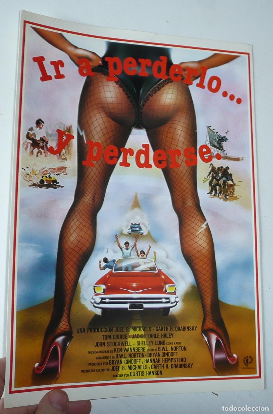 Cine: Ir a perderlo... y perderse (Curtis Hanson, 1983) Gu&iacute;a de cine. Tom Cruise, Shelley Long
