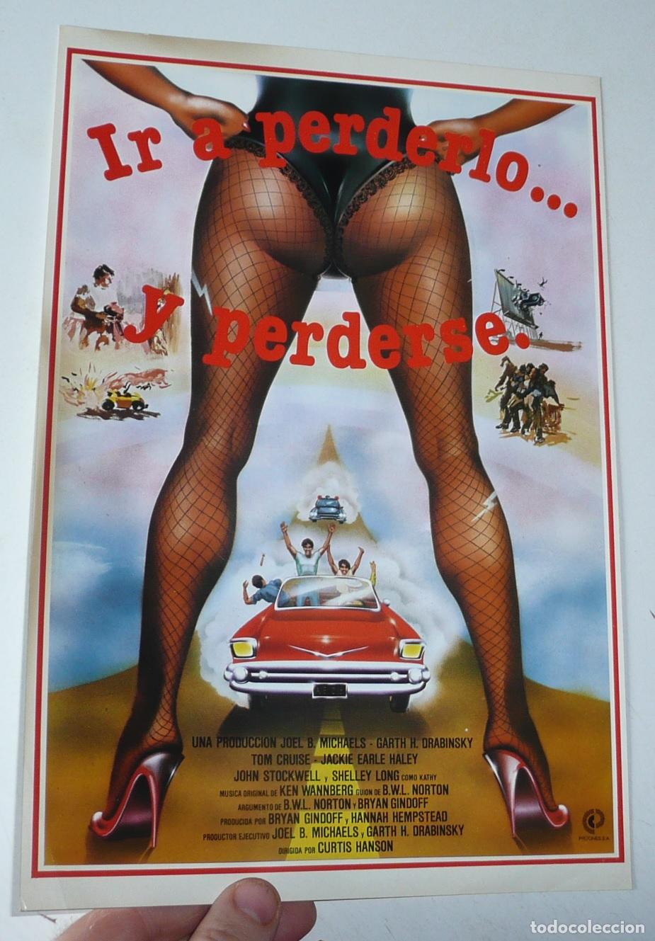 Cine: Ir a perderlo... y perderse (Curtis Hanson, 1983) Gu&iacute;a de cine. Tom Cruise, Shelley Long