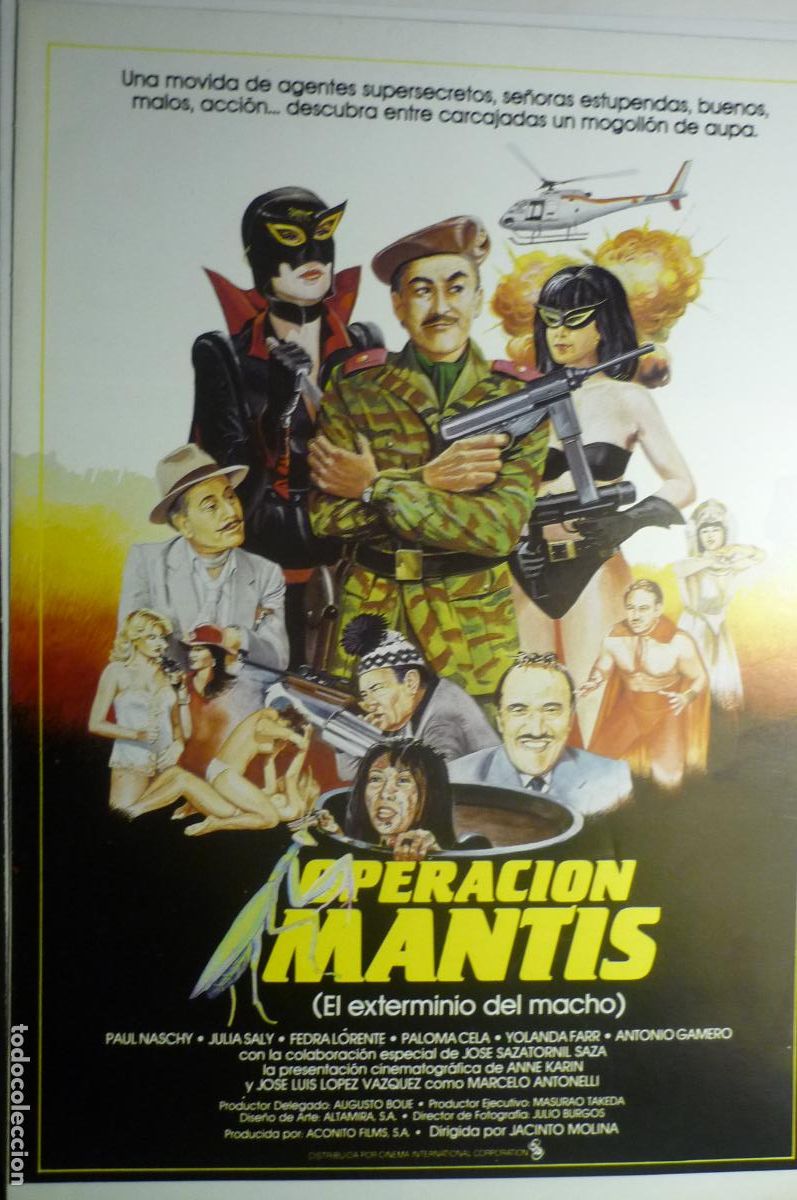 Cinema: guia doble operacion mnantis paul naschy