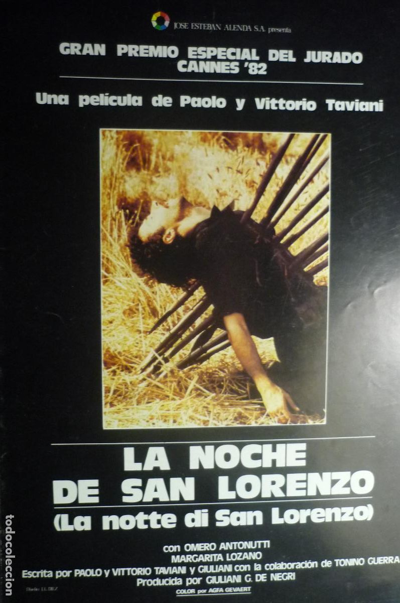 Cin&eacute;ma: guia doble la noche de san lorenzo - -