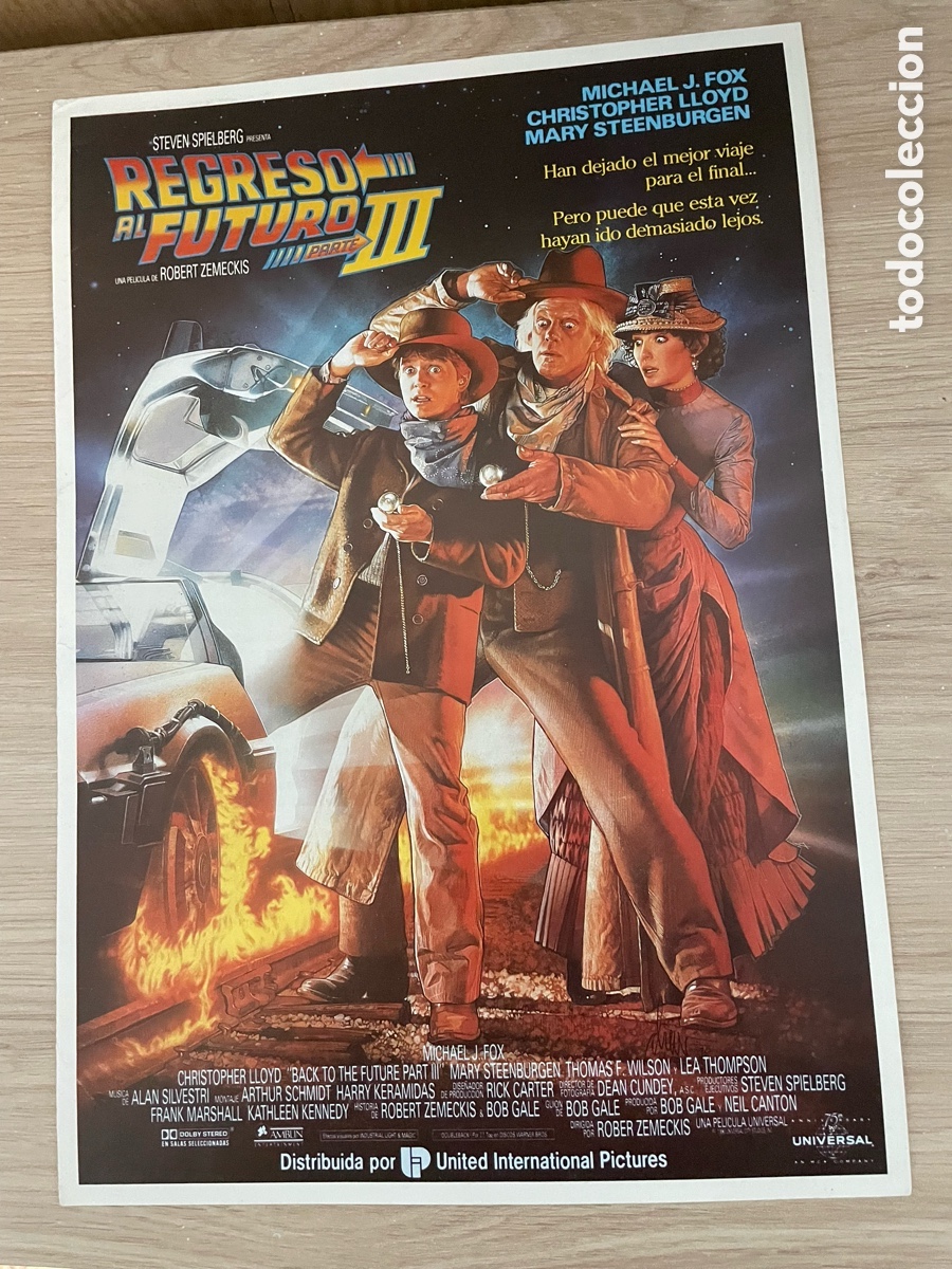 Cine: GU&Iacute;A PUBLICITARIA. REGRESO AL FUTURO III