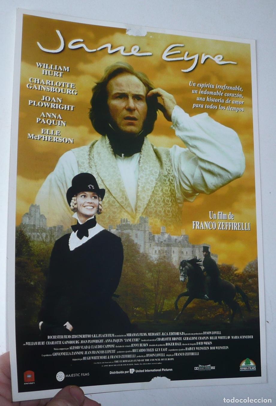 Cinema: Jane Eyre (Franco Zeffirelli, 1996) William Hurt, Charlotte Gainsbourg, Anna Paquin, Elle MacPherson
