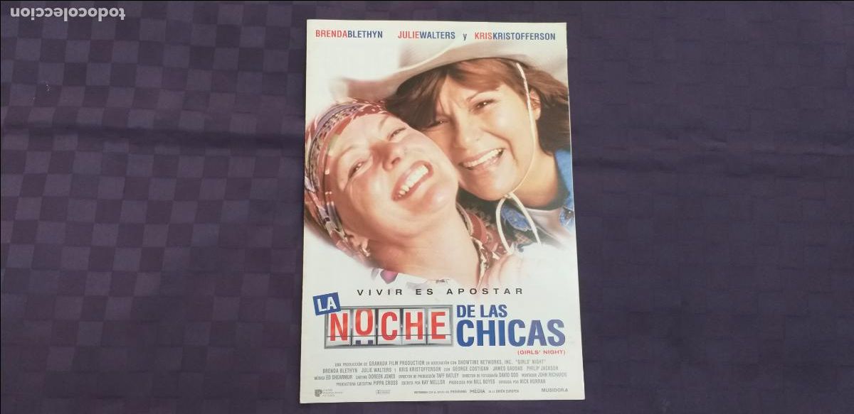 Cinema: GUIA DOBLE: LA NOCHE DE LAS CHICAS. BRENDA BLETHYN, KRIS KRISTOFFERSON. UIP