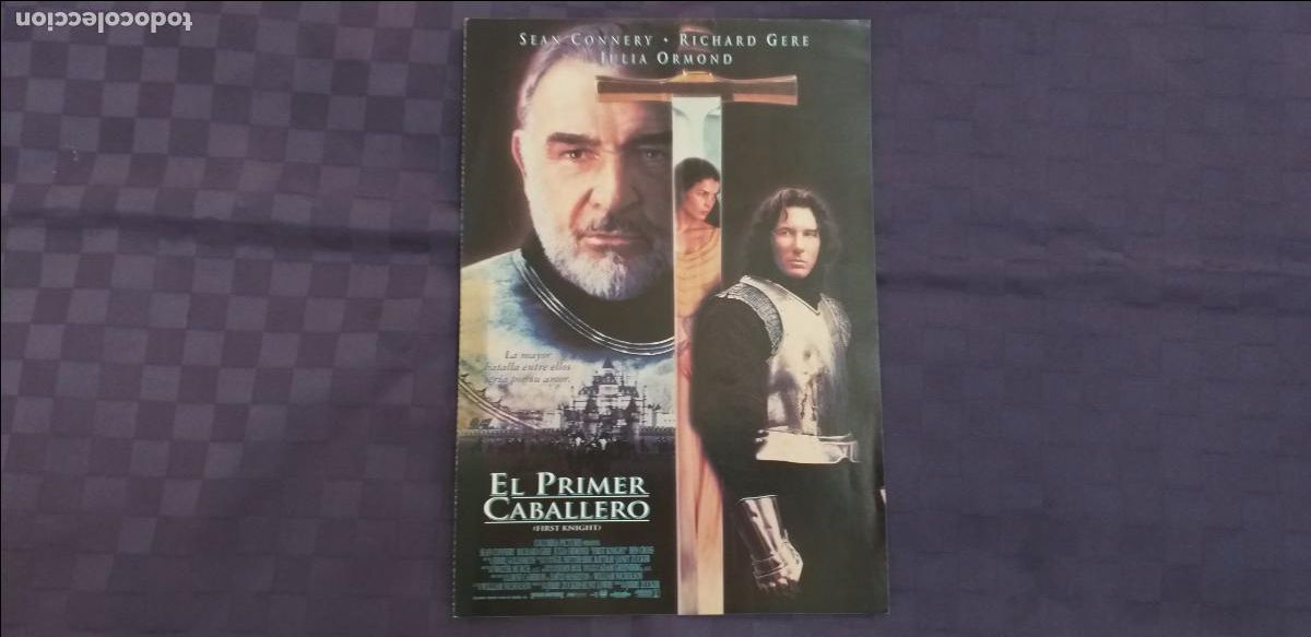 Kino: Guia SIMPLE: El primer caballero. Con: Richard Gere, Sean Connery, Julia Ormond