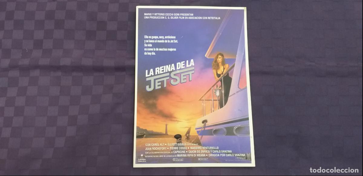 Cinema: GUIA SIMPLE: LA REINA DE LA JET SET. CAROL ALT, ELLIOTT GOULD, JEAN ROCHEFORT. A&Ntilde;O 1989.