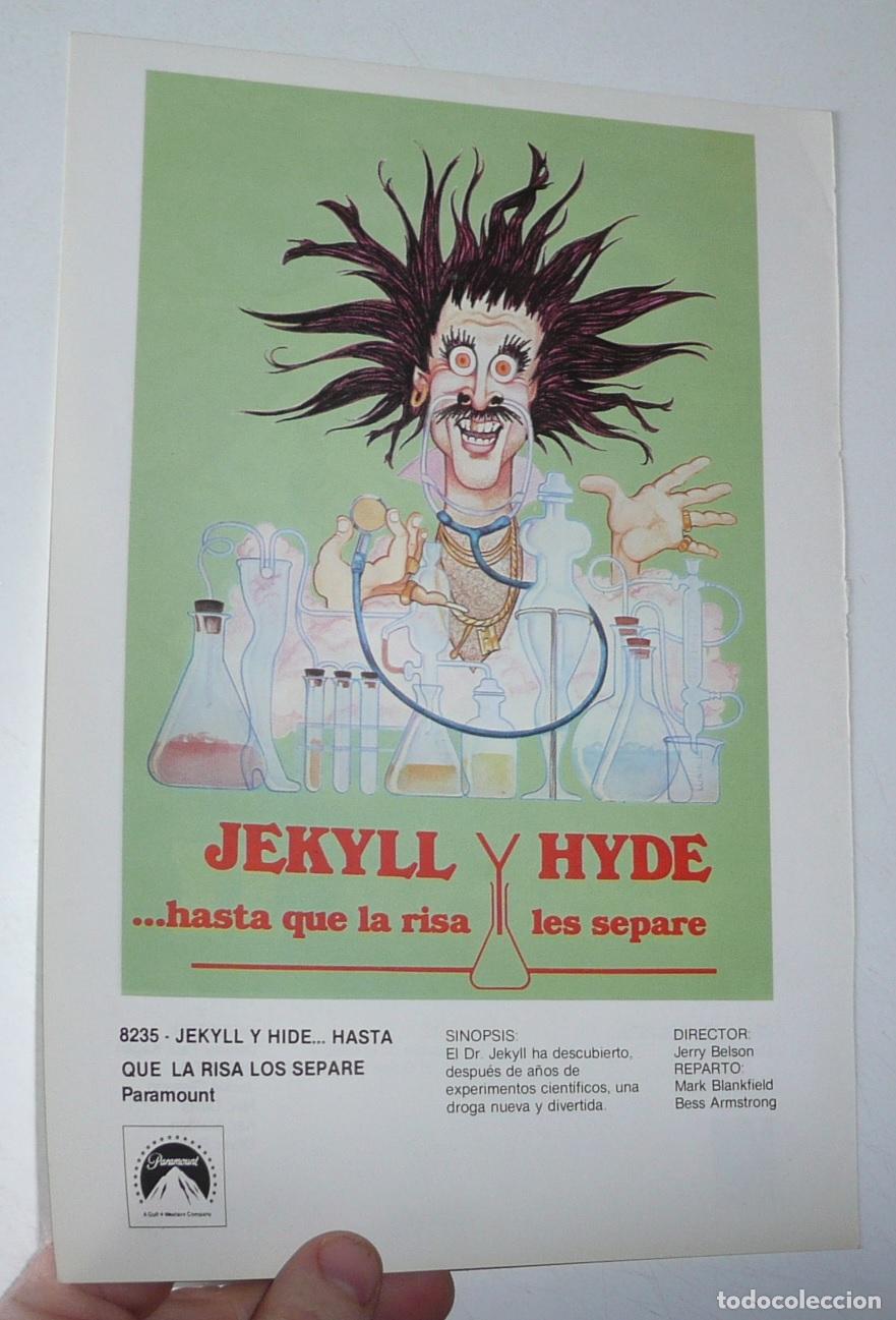 Cinema: Jekyll y Hyde.. hasta que la risa los separe (Jerry Belson, 1982) / El Golpe II (Jeremy Kagan, 1983)