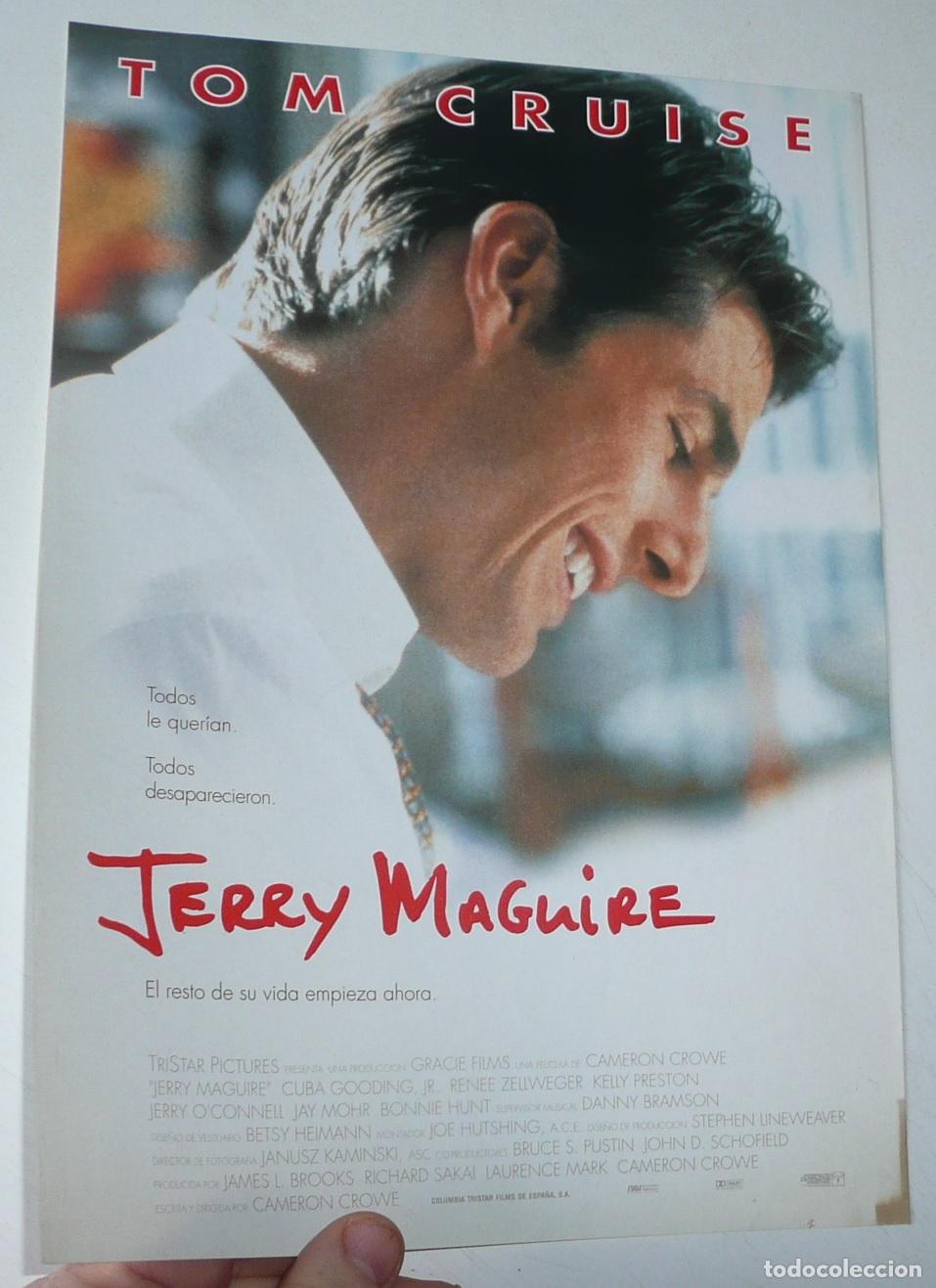 Cinema: Jerry Maguire (Cameron Crowe, 1996) Gu&iacute;a de cine. Tom Cruise, Cuba Gooding Jr., Ren&eacute;e Zellweger