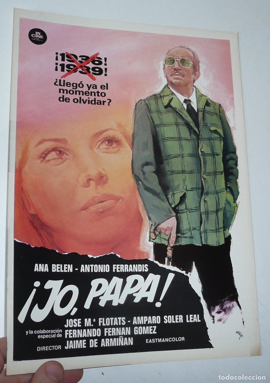 Cinema: &iexcl;Jo, Pap&aacute;! (Jaime de Armi&ntilde;&aacute;n, 1975) Ana Bel&eacute;n, Antonio Ferrandis, Amparo Soler Leal, Fernando Fern&aacute;n