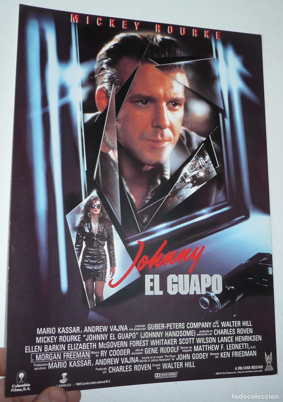Cinema: Johnny el guapo (Walter Hill, 1989) Mickey Rourke, Ellen Barkin, Morgan Freeman, Elizabeth McGovern