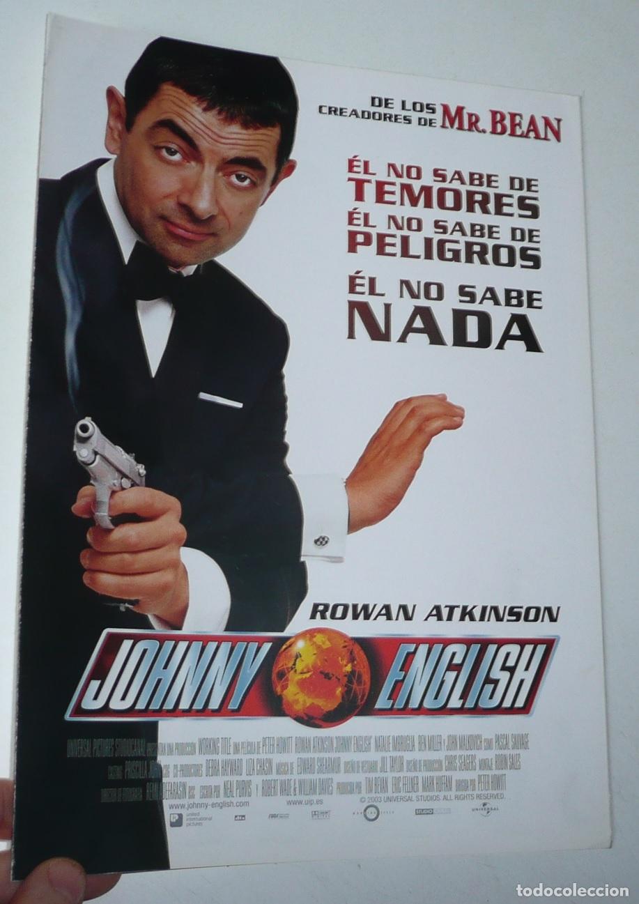 Cinema: Johnny English (Peter Howitt, 2003) Gu&iacute;a de cine. Rowan Atkinson, John Malkovich, Ben Miller