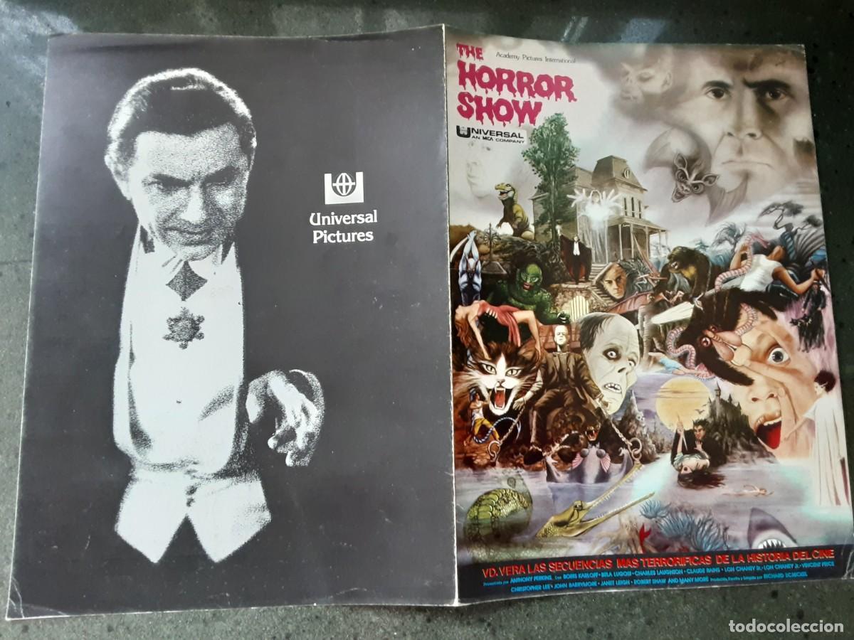Cinema: THE HORROR SHOW, BORIS KARLOFF, BELA LUGOSI, CHARLES LAUGHTON.