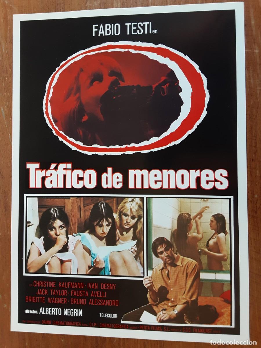 Cinema: TR&Aacute;FICO DE MENORES, FABIO TESTI,CHRISTINE KAUFMANN.