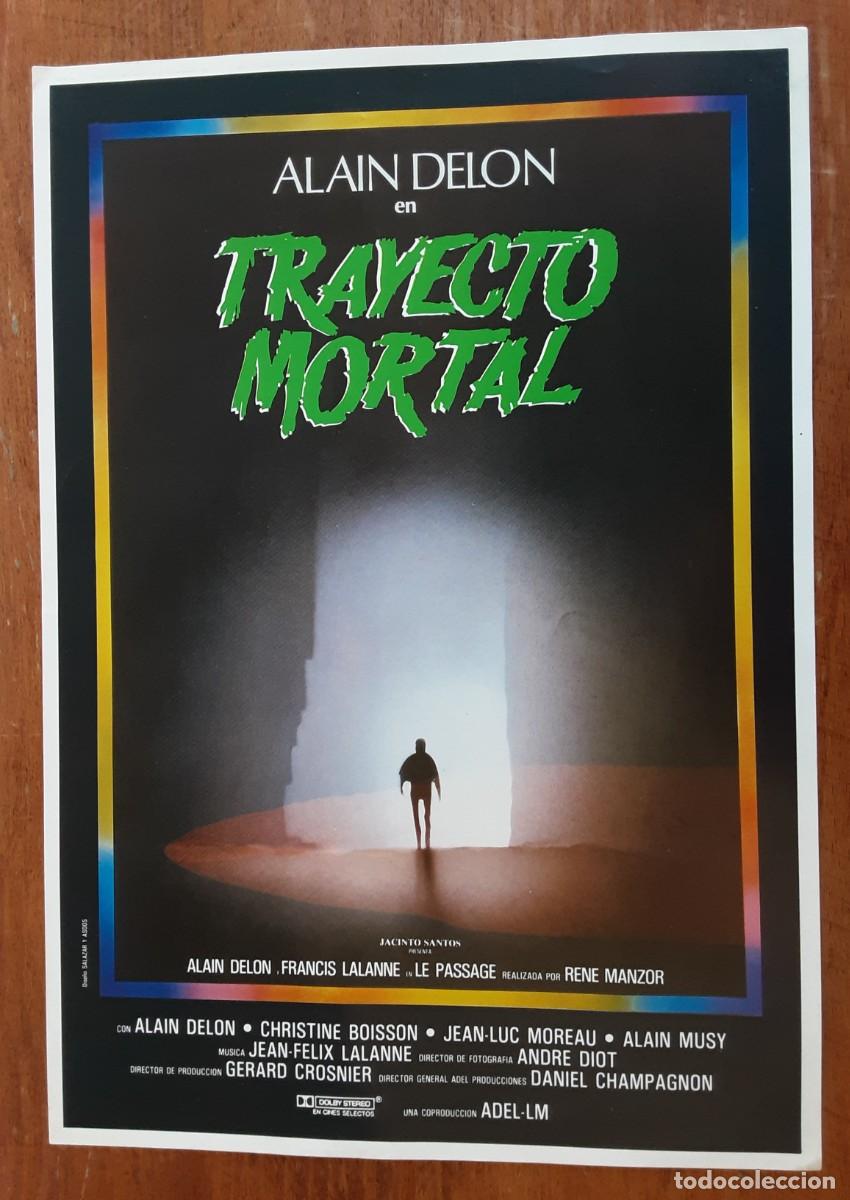 Cinema: TRAYECTO MORTAL ( LE PASSAGE), ALAIN DELON, FRANCIS LALANNE, CHRISTINE BOISSON.