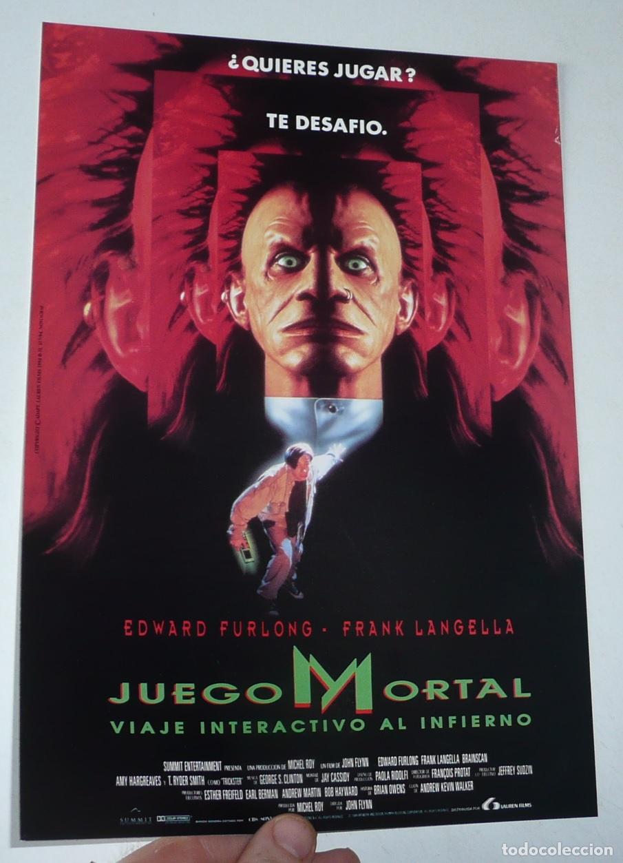 Cinema: Juego mortal (John Flynn, 1994) Gu&iacute;a de cine. Edward Furlong, Frank Langella