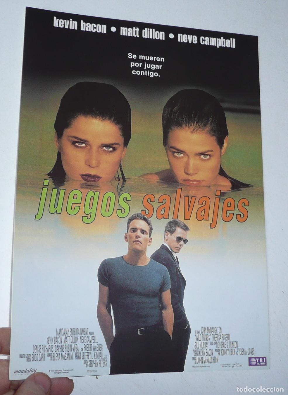 Kino: Juegos salvajes (John McNaughton, 1998) Matt Dillon, Kevin Bacon, Neve Campbell, Denise Richards