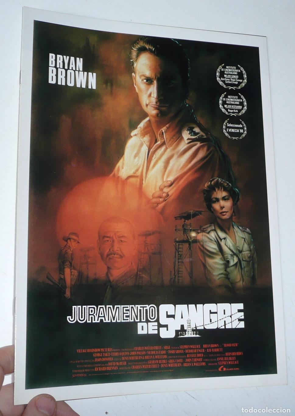 Kino: Juramento de sangre (Stephen Wallace, 1990) Bryan Brown, Deborah Kara Unger, Russell Crowe