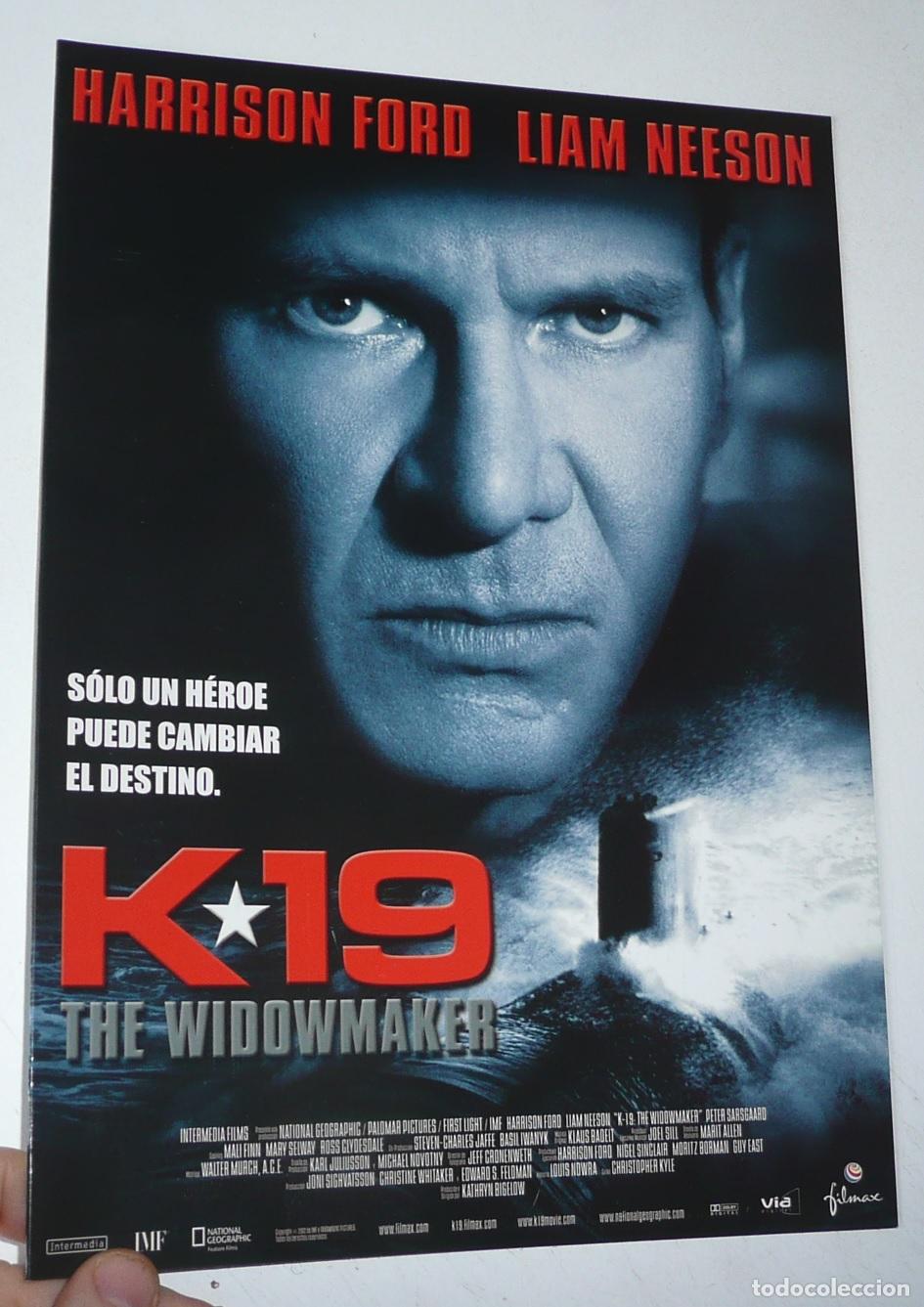 Cine: K-19 The Widowmaker (Kathryn Bigelow, 2002) Harrison Ford, Liam Neeson, Peter Sarsgaard
