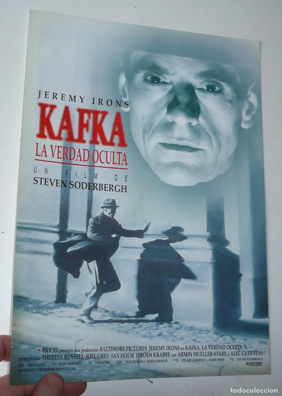 Cinema: Kafka, la verdad oculta (Steven Soderbergh, 1991) Jeremy Irons, Alec Guinness, Theresa Russell