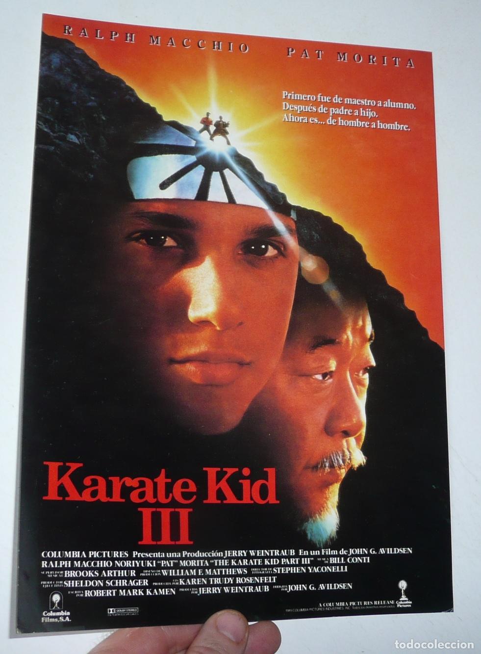 Cinema: Karate Kid III (John G. Avildsen, 1989) Gu&iacute;a de cine. Ralph Macchio, Pat Morita, Robyn Lively