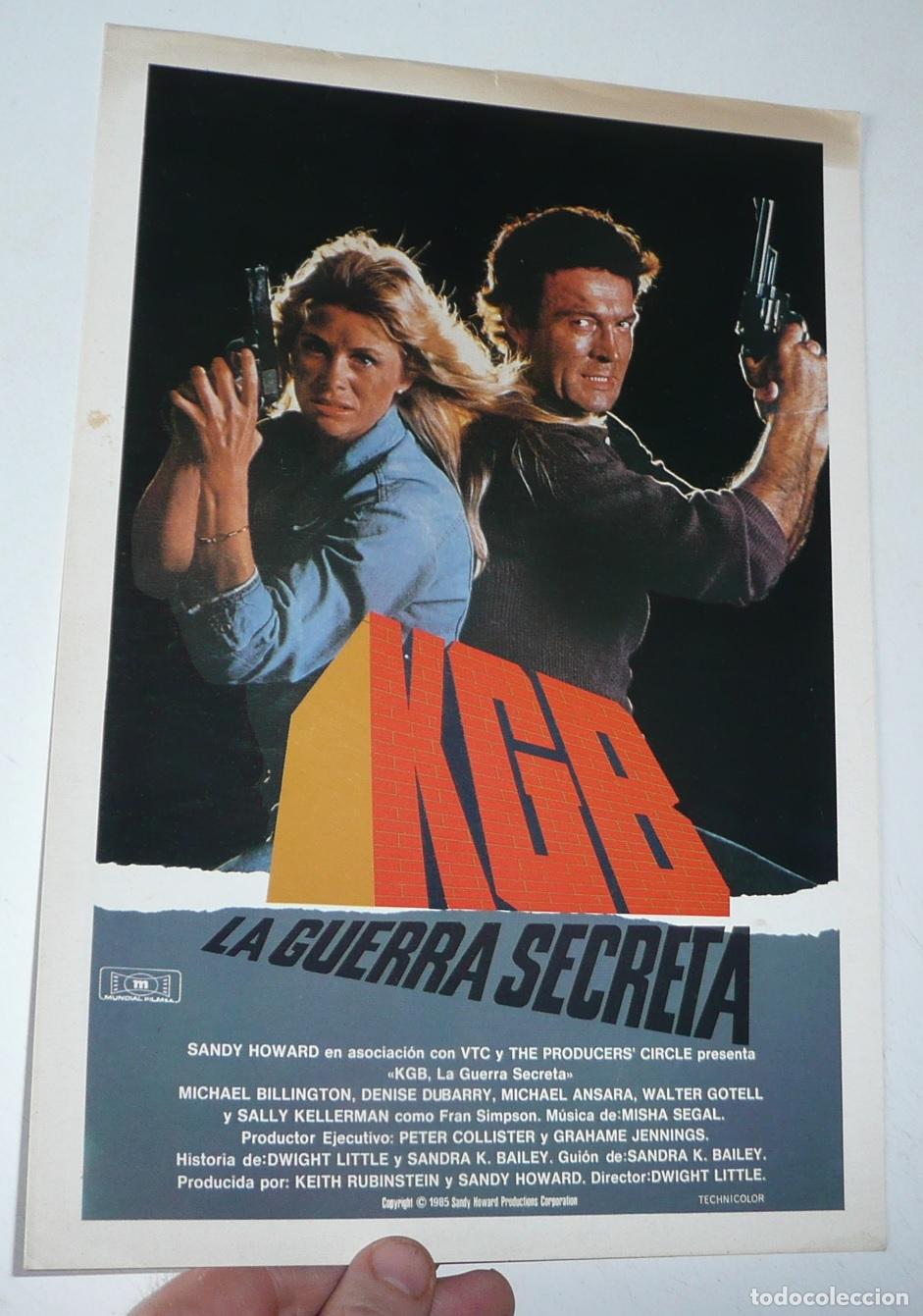 Cine: KGB, la guerra secreta (Dwight H. Little, 1985) Michael Billington, Denise DuBarry, Michael Ansara