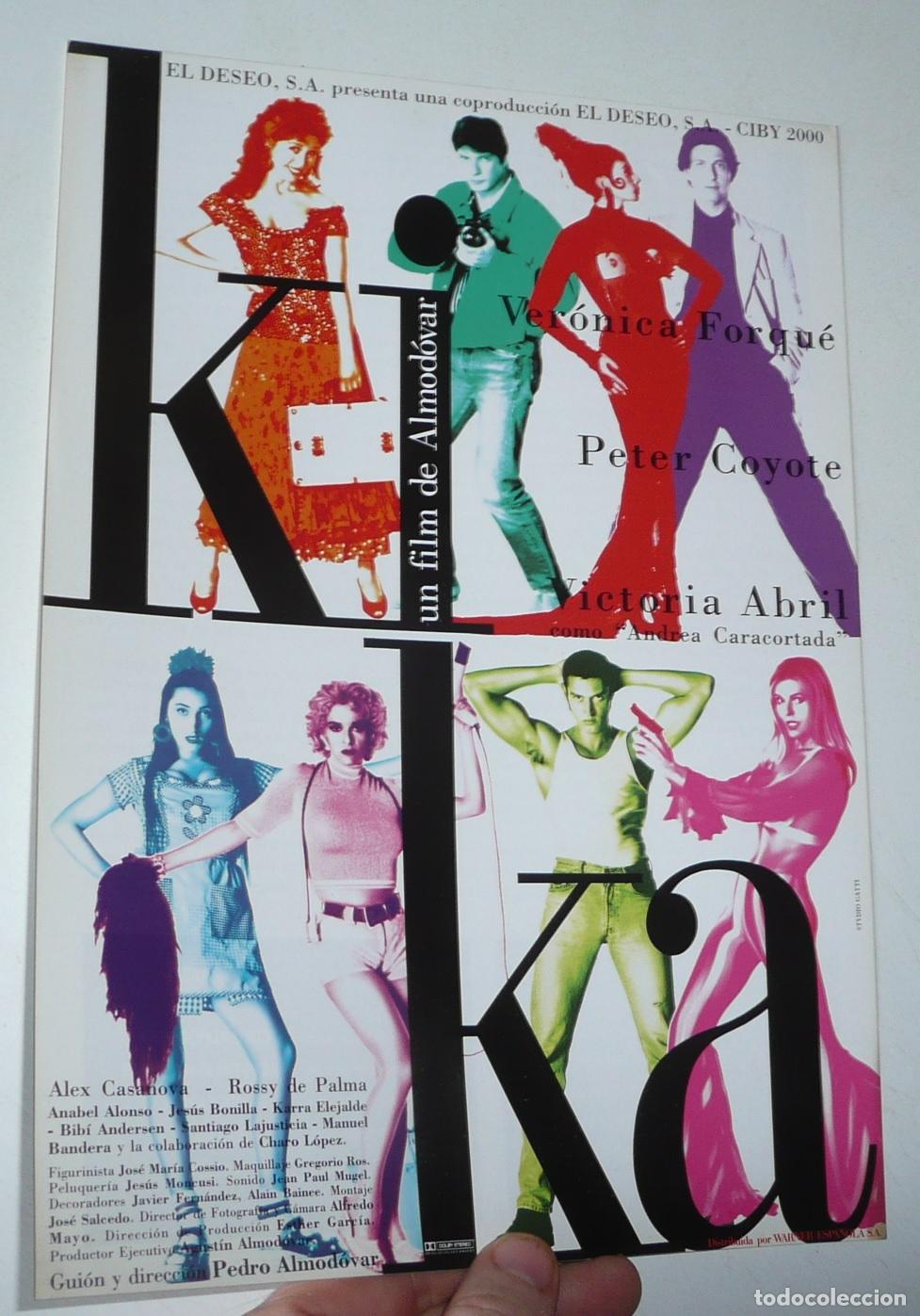 Cine: Kika (Pedro Almod&oacute;var, 1993) Ver&oacute;nica Forqu&eacute;, Peter Coyote, Victoria Abril, Alex Casanova