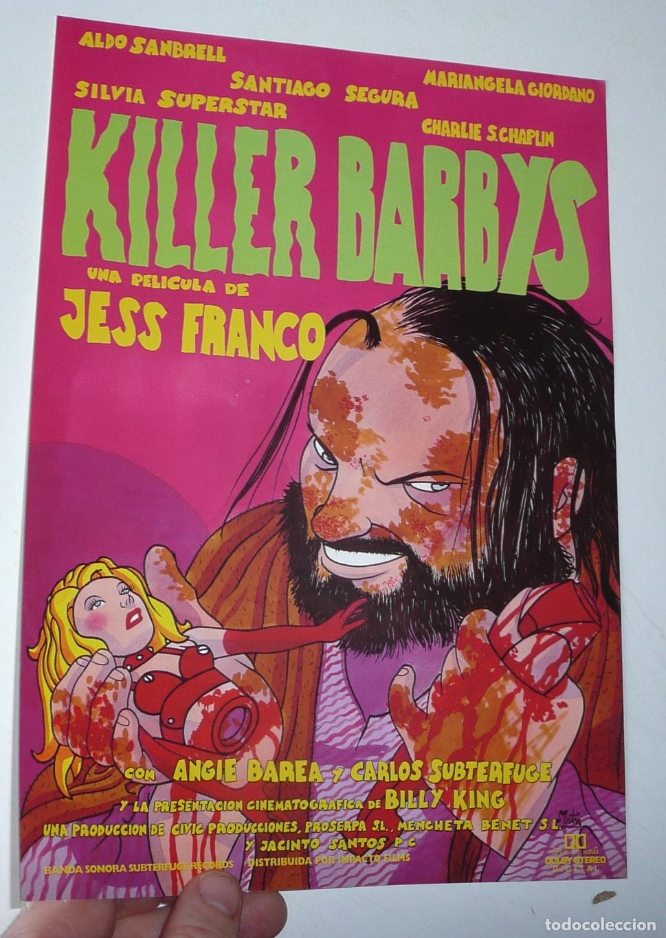 Cine: Killer Barbys (Jess Franco, 1996) Santiago Segura, Aldo Sambrell, Mariangela Giordano