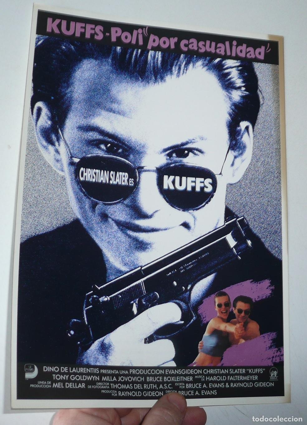 Kino: Kuffs (Bruce A. Evans, 1991) Gu&iacute;a de cine. Christian Slater, Tony Goldwyn, Milla Jovovich