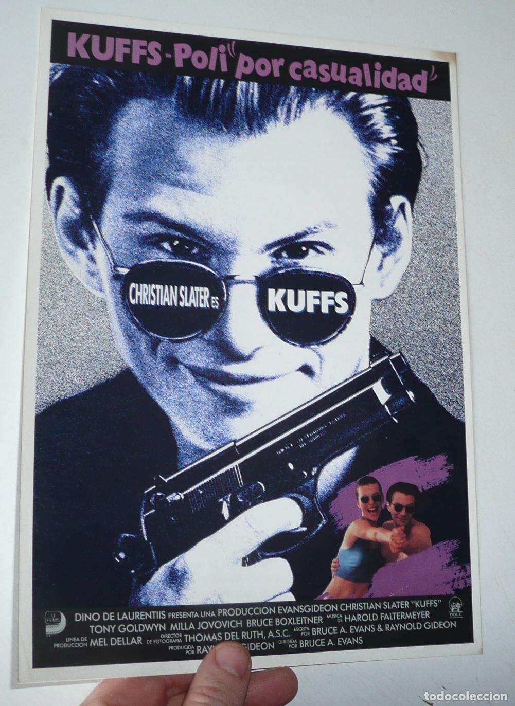 Kino: Kuffs (Bruce A. Evans, 1991) Gu&iacute;a de cine. Christian Slater, Tony Goldwyn, Milla Jovovich