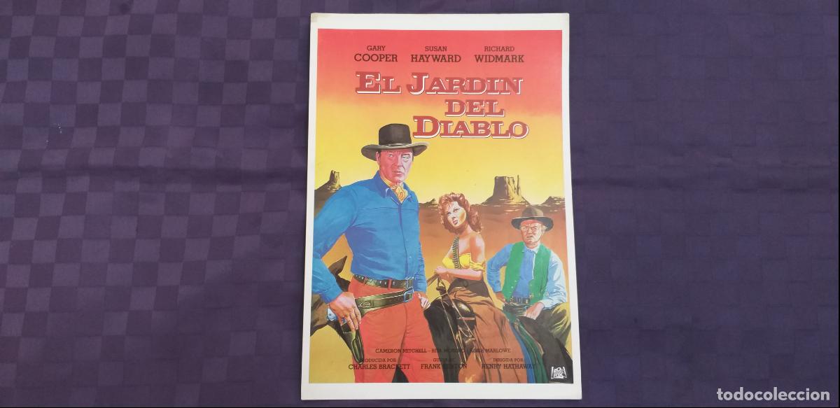 Cine: GUIA SIMPLE: EL JARD&Iacute;N DEL DIABLO. CON: GARY COOPER