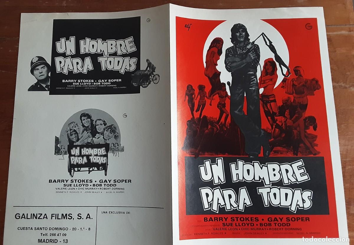 Cine: UN HOMBRE PARA TODAS, BARRY STOKES,GAY SOPER, SUE LLOYD, BOB TODD.