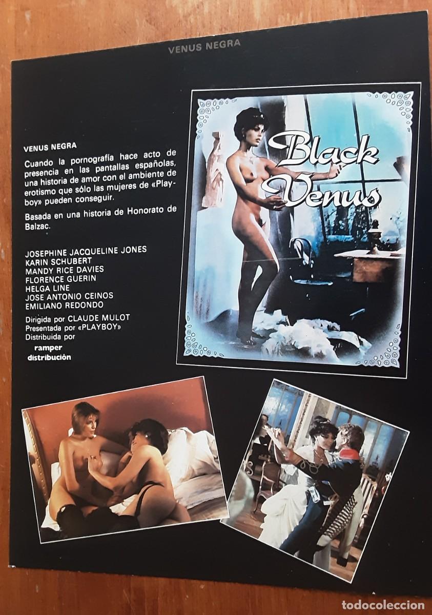 Cine: VENUS NEGRA ( BLACK VENUS), JOSEPHINE JACQUELINE JONES, KARIN SCHUBERT.