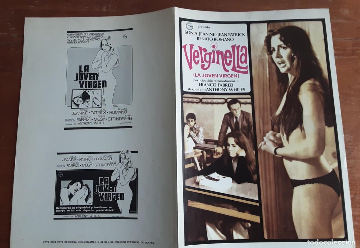 Cinema: VERGINELLA( LA JOVEN VIRGEN), SONJA JEANINE, JEAN PATRICK,RENATO ROMANO.
