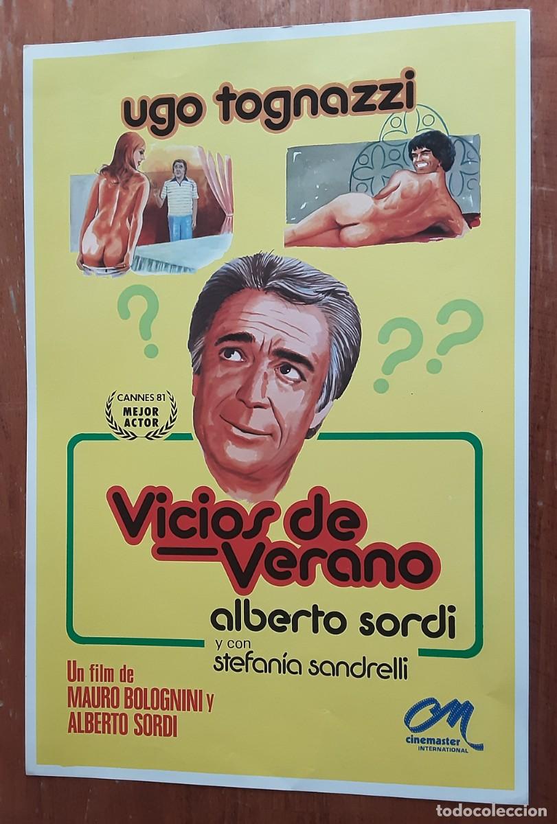 Cine: VICIOS DE VERANO, UGO TOGNAZZI,ALBERTO SORDI, STEFANIA SANDRELLI.