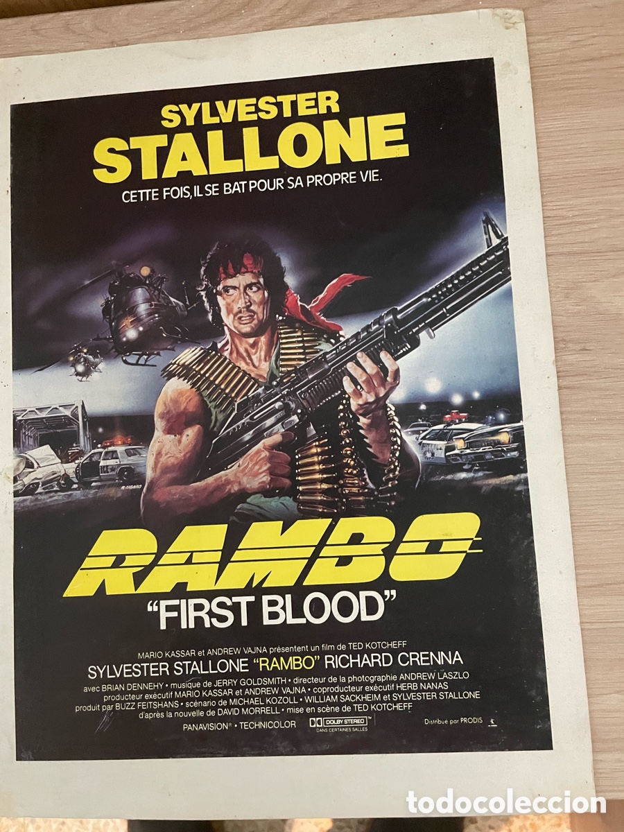 Cine: GU&Iacute;A PUBLICITARIA. RAMBO